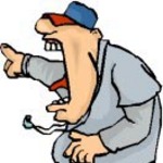 Cartoon Wrestling Coach