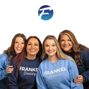 Frankel Dentistry Hygienists love thier careers and their workplace. Hygienist, EFDA, and dental assistant team.